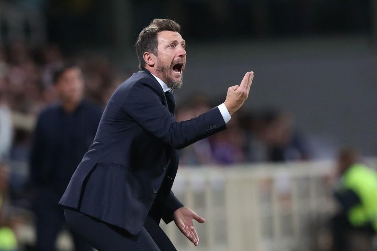 Di Francesco: "La Fiorentina aveva paura di vincere la partita" - 
