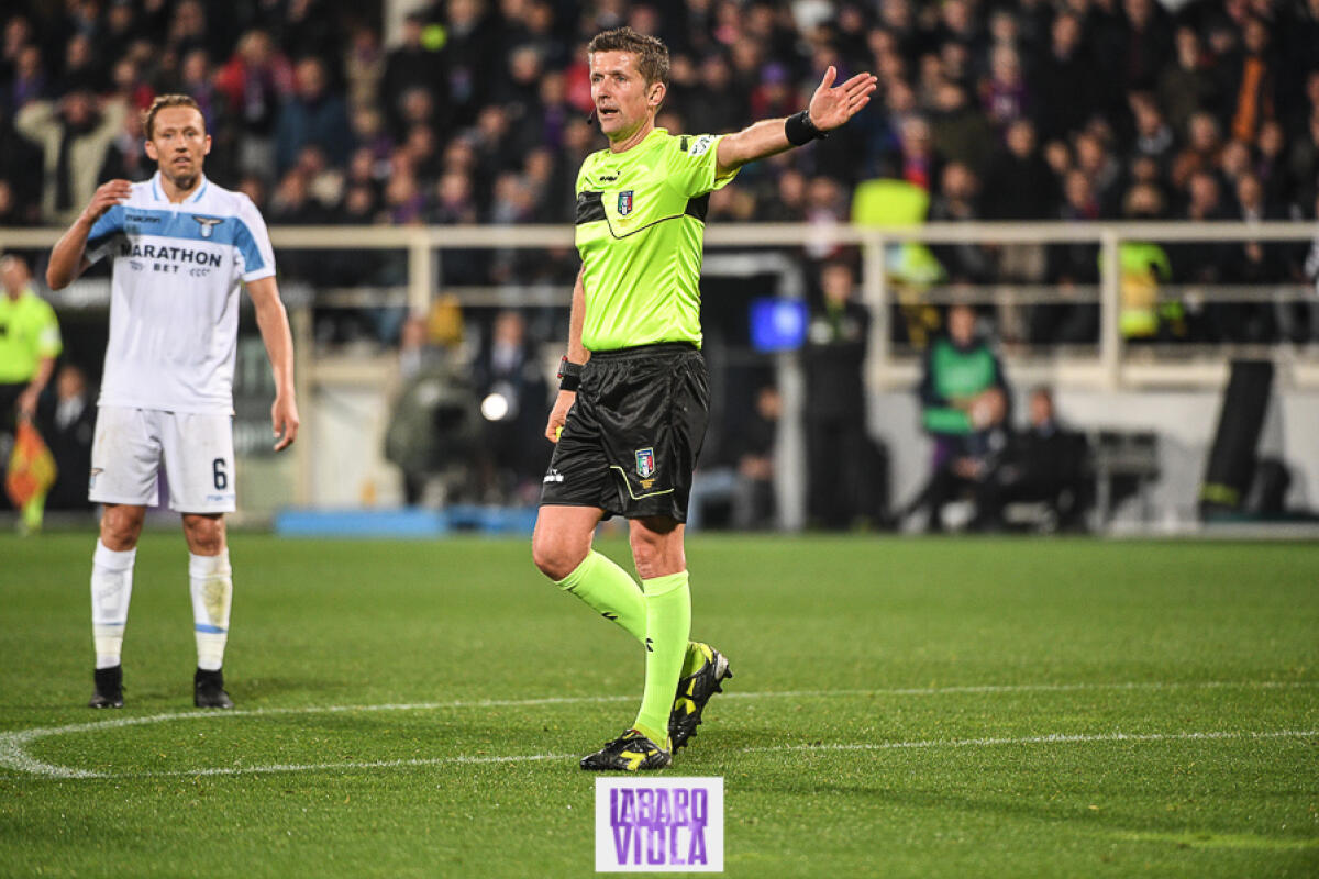 Fiorentina, il big Orsato arbitrerà contro l'Atalanta. Torna dopo la punizione Massa - Firenze, stadio Franchi, 10.03.2019, Fiorentina-Lazio, foto Fiorenzo Sernacchioli. Copyright Labaroviola.com,