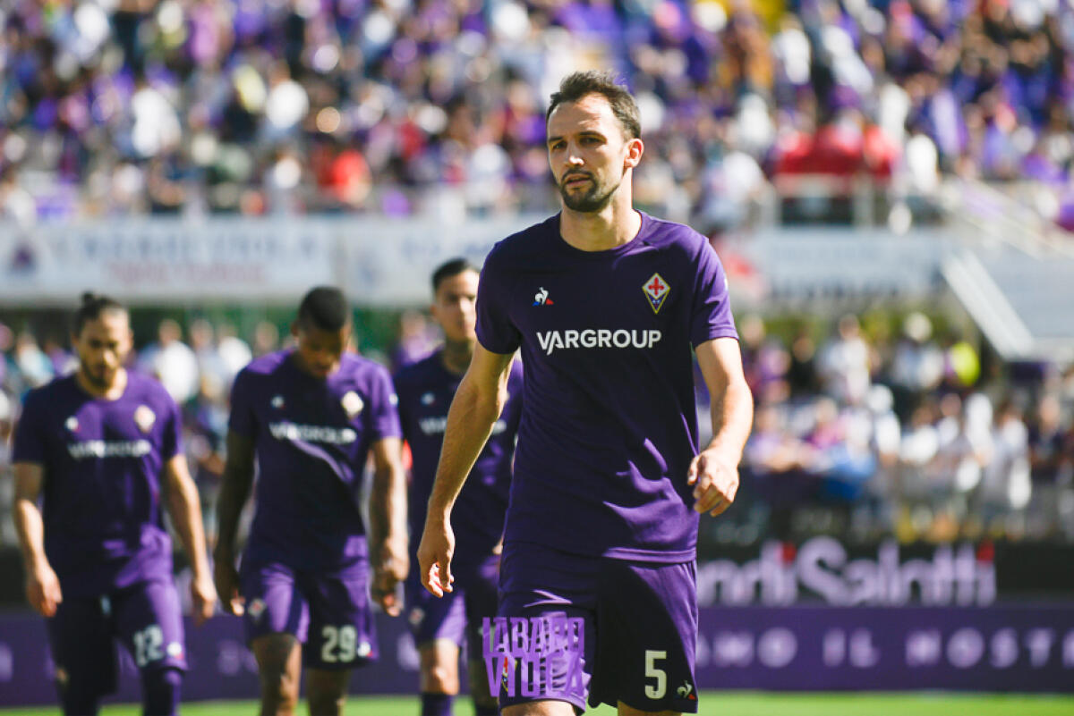 Badelj: "Finalmente è arrivata la vittoria. Ora vogliamo fermare il Milan. Ribery? È un esempio per tutti" - Firenze, stadio A.Franchi, 14.09.2019, Fiorentina-Juventus, foto Fiorenzo Sernacchioli. Copyright Labaroviola.com