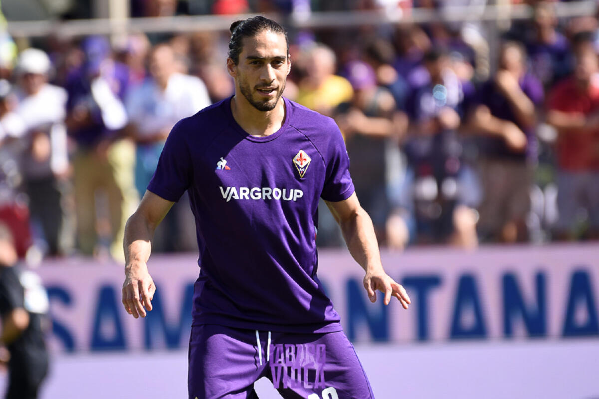 Caceres, troppo grintoso in nazionale. Espulso dopo mezz'ora di gioco - Firenze, stadio A.Franchi, 14.09.2019, Fiorentina-Juventus, foto Fiorenzo Sernacchioli. Copyright Labaroviola.com