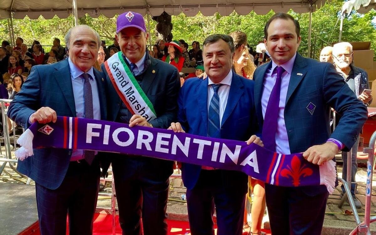 Gli stato generali della Fiorentina con Massimo Ferragamo, Grand Marshal del Columbus Day - 