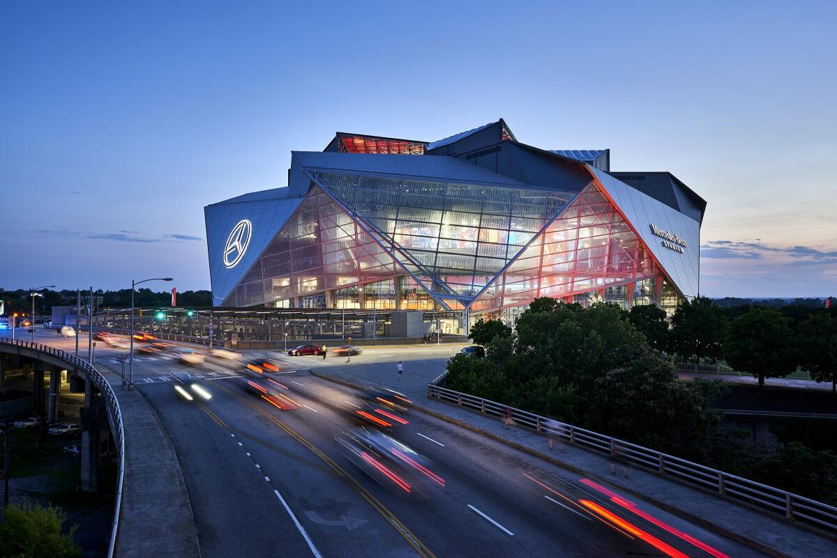 (FOTO) Alcune immagini del Mercedes Benz Stadium, modello per la nuova casa viola - 
