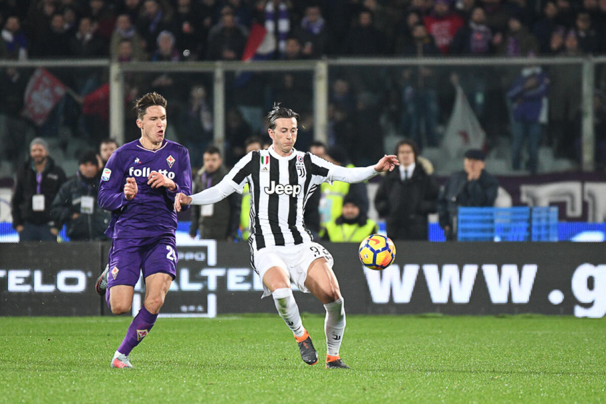 Bernardeschi, con Sarri poco spazio? La Juve gli propone il rinnovo fino al 2024. I dettagli - Firenze, stadio Artemio Franchi, 9.02.2018, Fiorentina-Juventus, Foto Fiorenzo Sernacchioli. Copyright Labaroviola.com