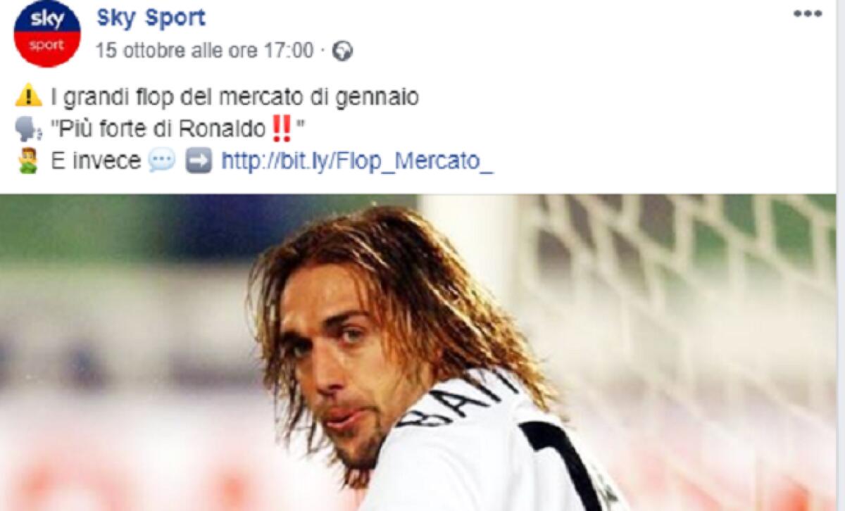 Per Sky Batistuta è un flop. L'ira dei tifosi viola si scatena sui social (FOTO) - 