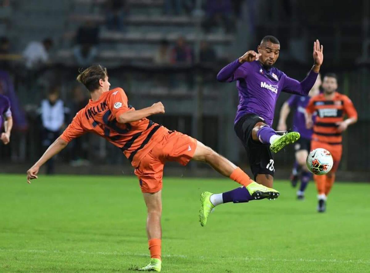Pistoiese-Fiorentina 1-4, doppietta di Boateng, gol del giovane Koffi e del nuovo acquisto Ghezzal - 