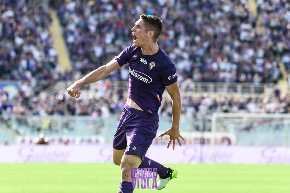 Milenkovic: "Complimenti a squadra e tifosi, in questa squadra ci sono campioni. Ribery? Nello spogliatoio..." - Firenze, stadio A.Franchi, 06.10.2019, Fiorentina-Udinese, foto Fiorenzo Sernacchioli. Copyright Labaroviola.com