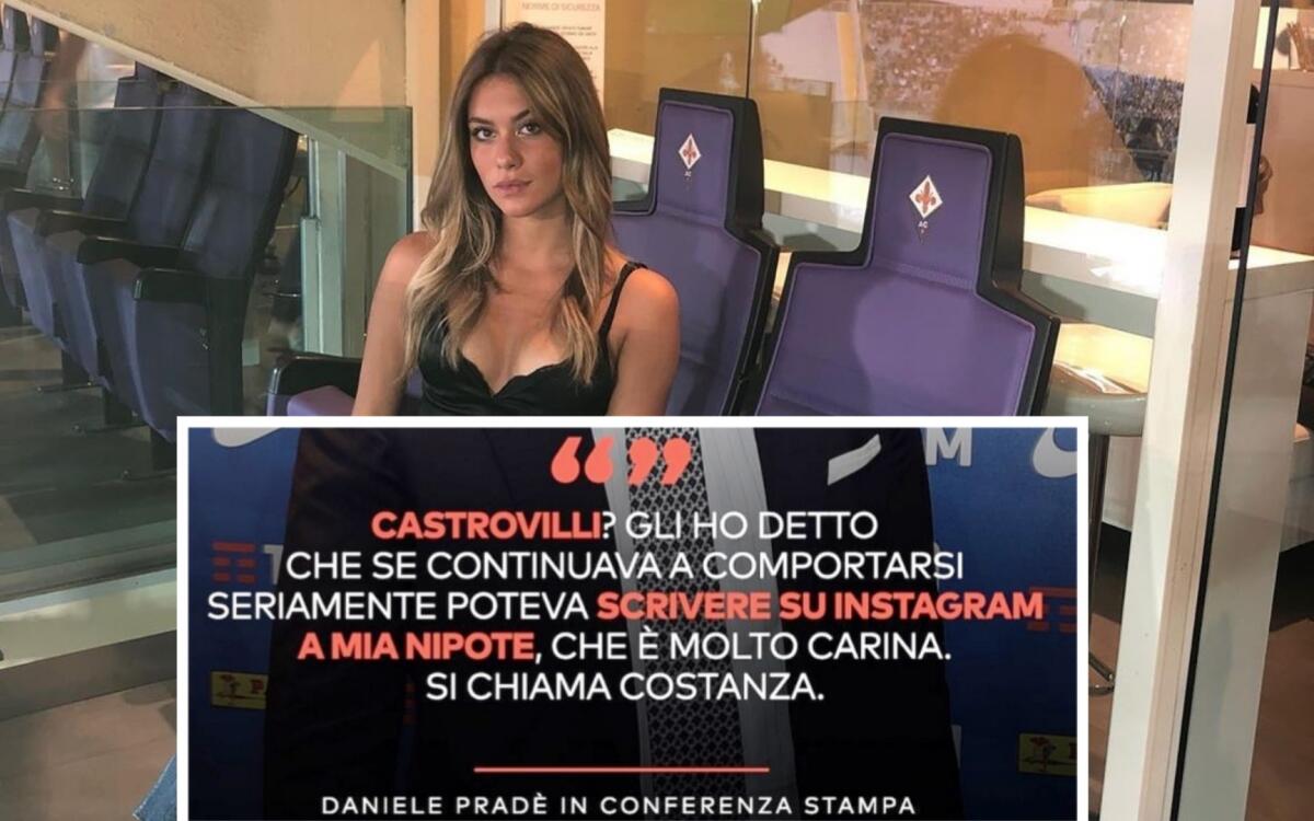 È Costanza-mania su Instagram, il profilo social della nipote di Pradè esplode grazie alle parole del ds viola - 
