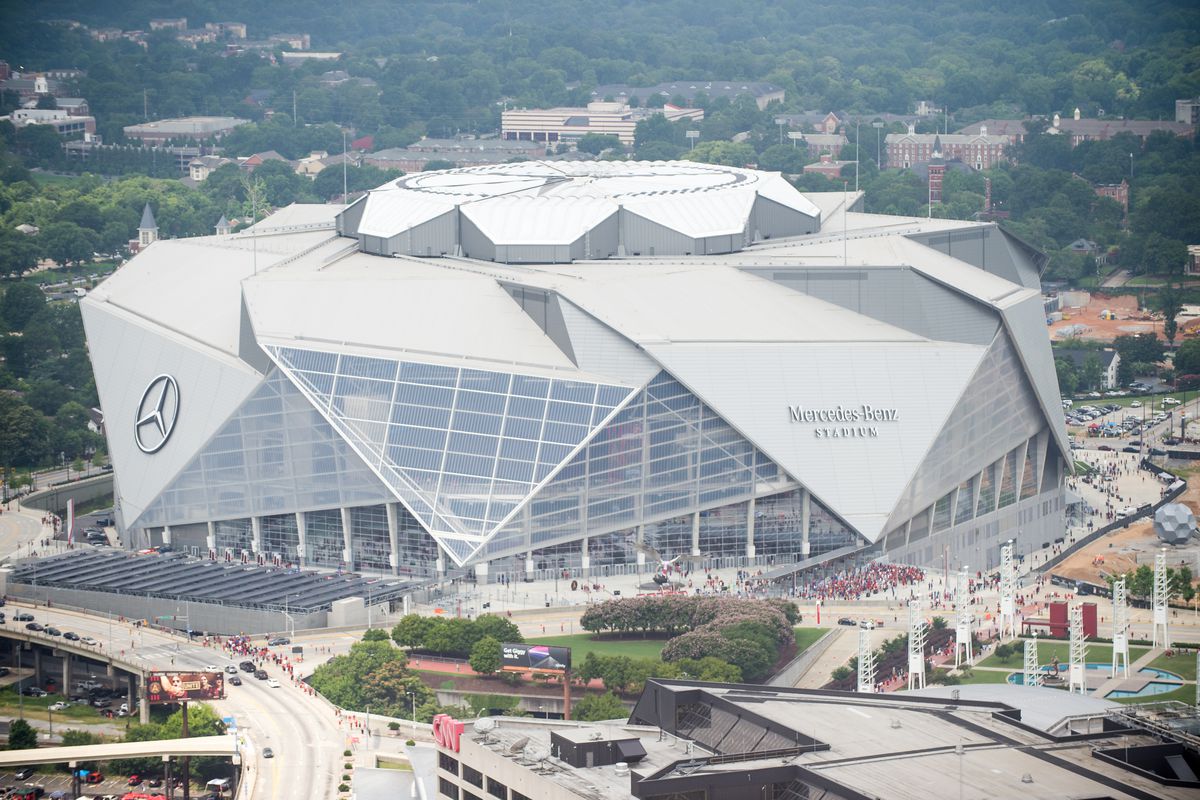 (FOTO) Alcune immagini del Mercedes Benz Stadium, modello per la nuova casa viola