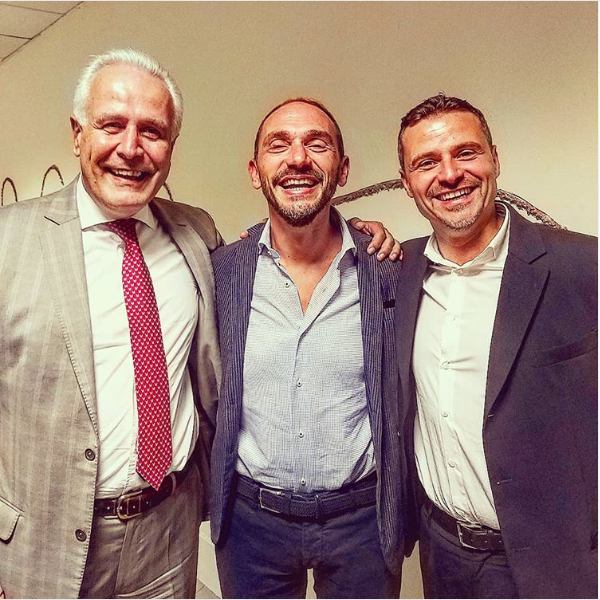 Fiorentina, una foto che farà discutere. Giani insieme ai sindaci di Bagno a Ripoli e Campi Bisenzio