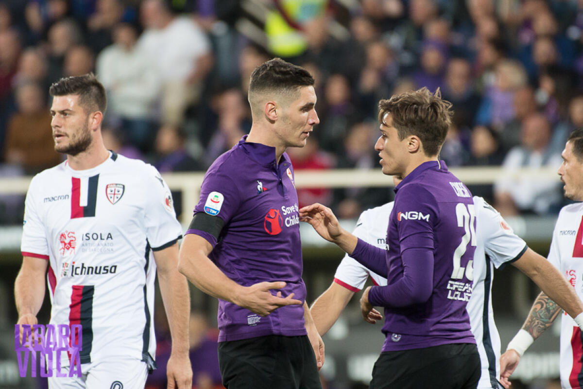 (VIDEO): Cagliari-Fiorentina tra brutti ricordi datati '82, a Toni alla dedica per Astori - Firenze, stadio Artemio Franchi, 21.10.2018, Fiorentina-Cagliari, Foto Fiorenzo Sernacchioli. Copyright Labaroviola.com