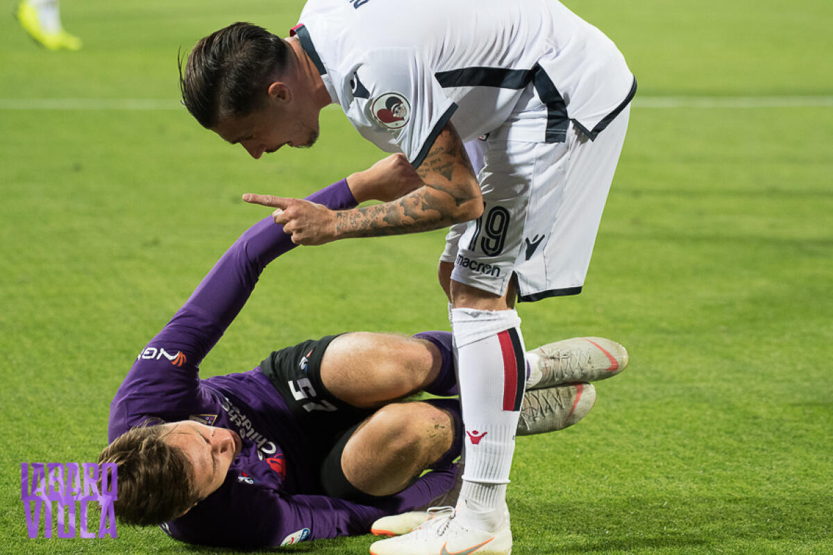 Vaccaro attacca Chiesa: "Non vorrei mai nella mia squadra un tal tuffatore seriale" - Firenze, stadio Artemio Franchi, 21.10.2018, Fiorentina-Cagliari, Foto Fiorenzo Sernacchioli. Copyright Labaroviola.com