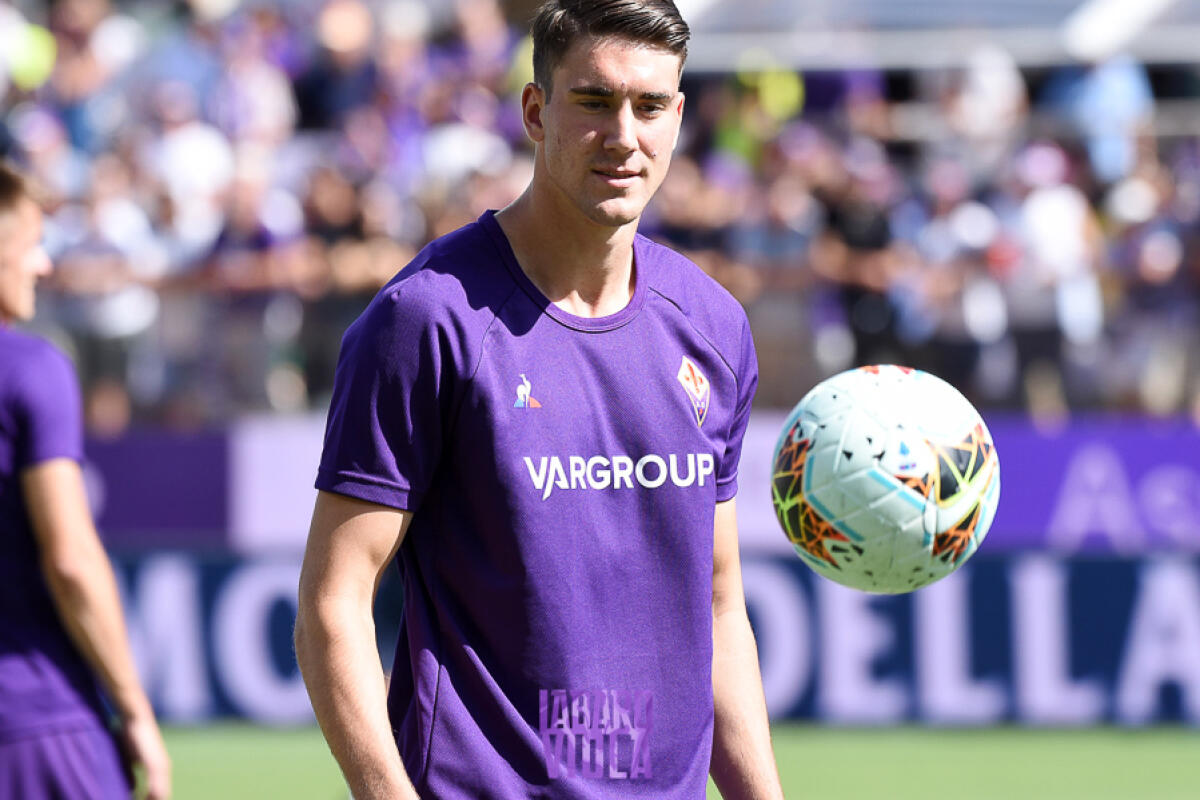CorSport, Vlahovic si candida per una maglia da titolare nella sfida tra Fiorentina e Parma di domenica - Firenze, stadio A.Franchi, 14.09.2019, Fiorentina-Juventus, foto Fiorenzo Sernacchioli. Copyright Labaroviola.com