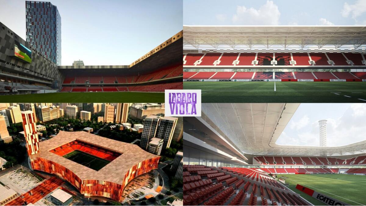 Il nuovo stadio della Fiorentina? L'assaggio arriva da Tirana, lo stadio ideato da Casamonti che lo farà anche a Firenze - 