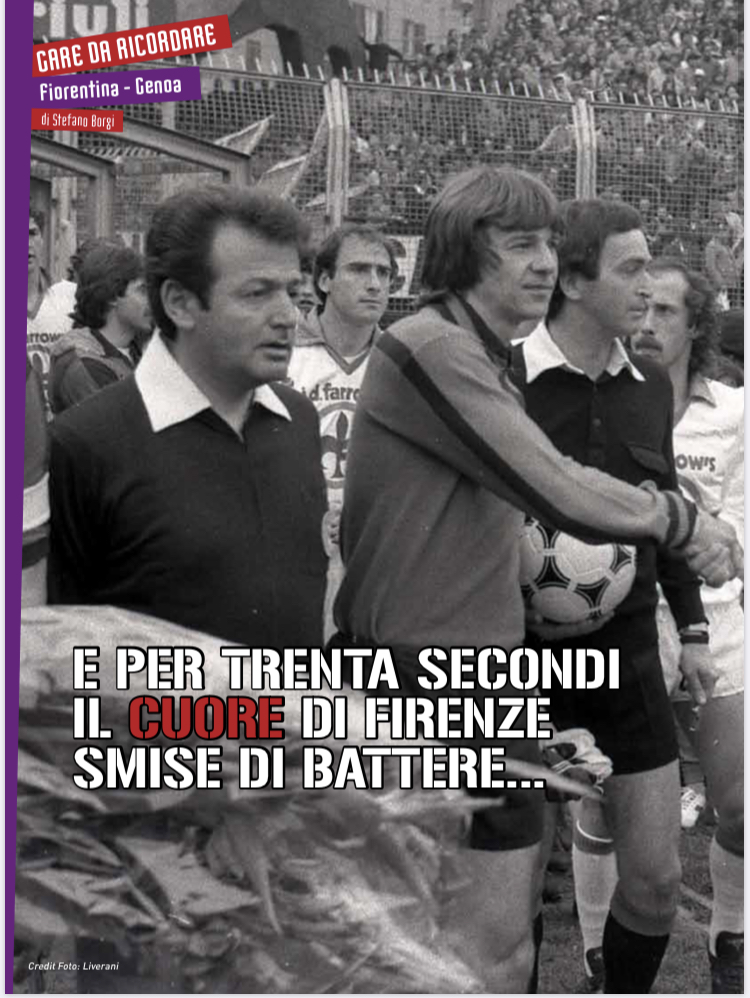 22 Novembre ‘81, quando Firenze ebbe paura per Antognoni in quel Fiorentina-Genoa