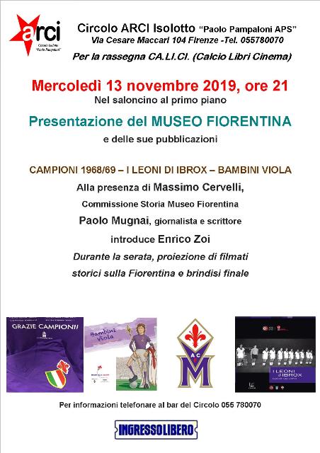 (FOTO): all’Isolotto serate all’insegna della storia viola. Oggi la prima, le info