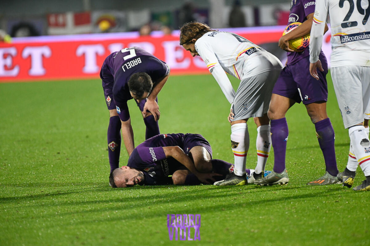 Ribery si opera in Germania, tornerà a febbraio. È un disastro per la Fiorentina - Firenze, stadio A.Franchi, 30.11.2019, Fiorentina-Lecce, foto Fiorenzo Sernacchioli. Copyright Labaroviola.com