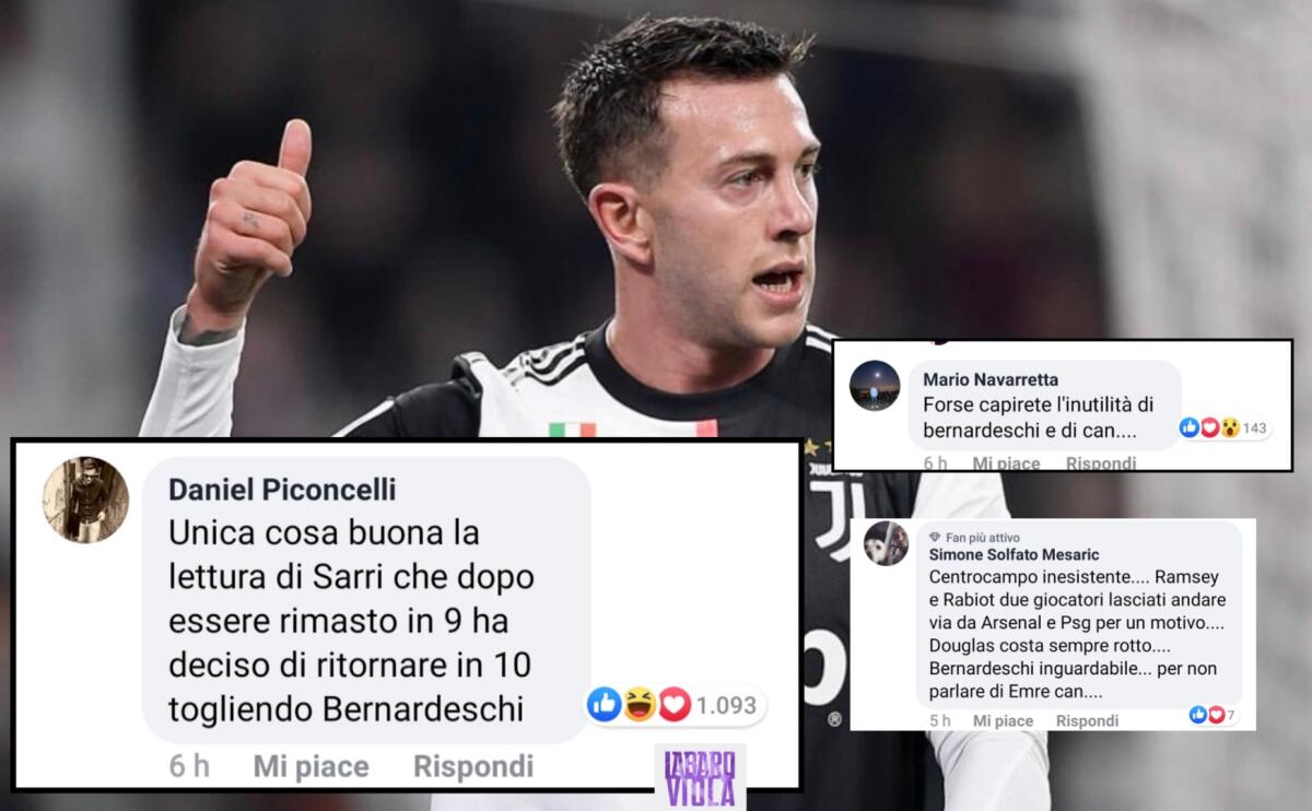 La Juventus perde, i tifosi bianconeri se la prendono con Bernardeschi. Anche la società lo boccia - 