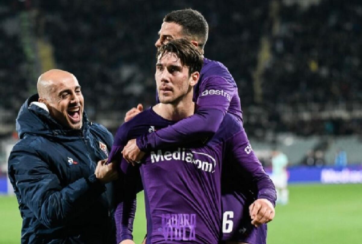 Vlahovic: "Dedico il gol alla mia famiglia. L'abbraccio a Montella significa che siamo con lui" - 