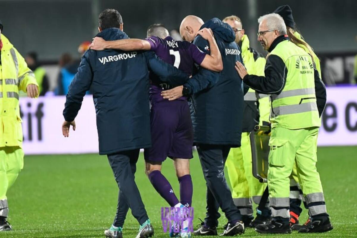 Oggi è il giorno dell'operazione di Ribery. Si parla di uno stop di 7-8 settimane - Firenze, stadio A.Franchi, 30.11.2019, Fiorentina-Lecce, foto Fiorenzo Sernacchioli. Copyright Labaroviola.com