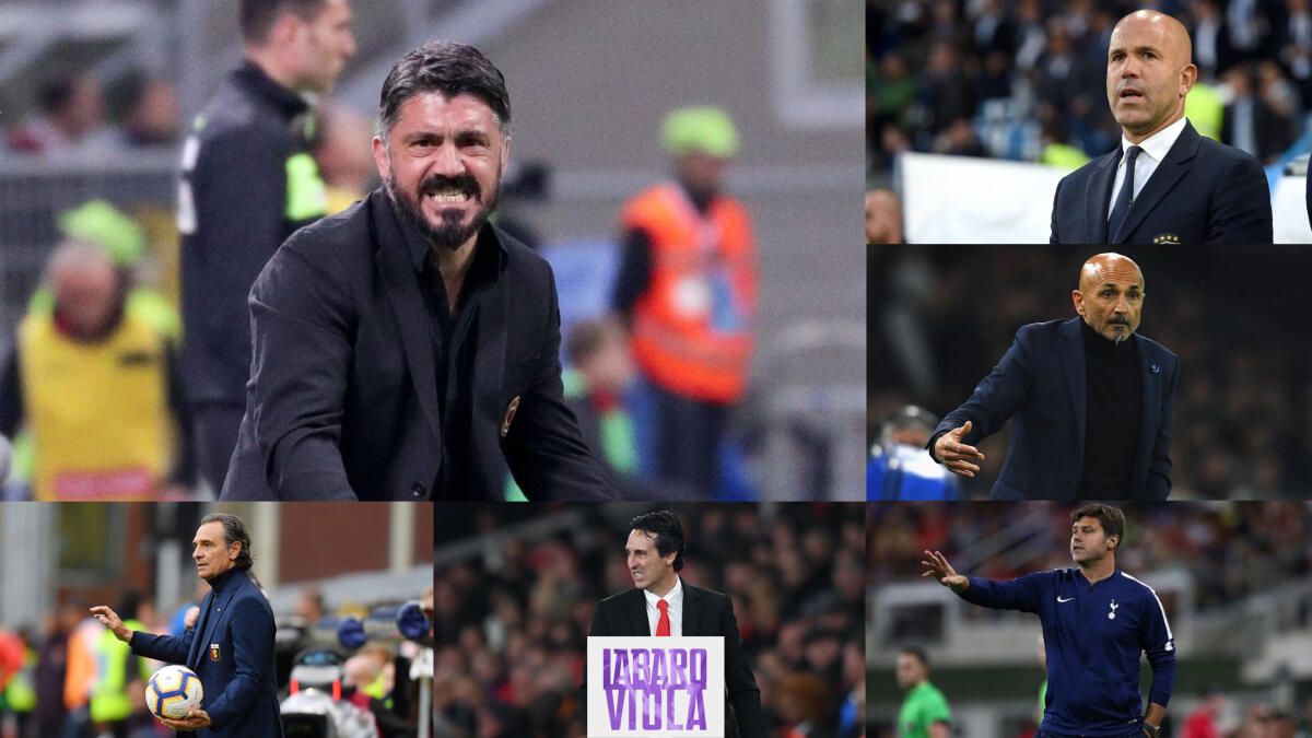 Da Gattuso a Spalletti passando per Emery e Pochettino, tra sogni e realtà i nomi disponibili per la panchina - 