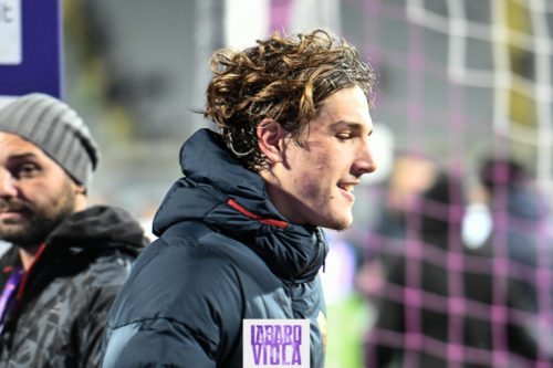 FOTO, Zaniolo irride la Curva Fiesole, linguaccia e sorriso in faccia ai tifosi viola a fine partita