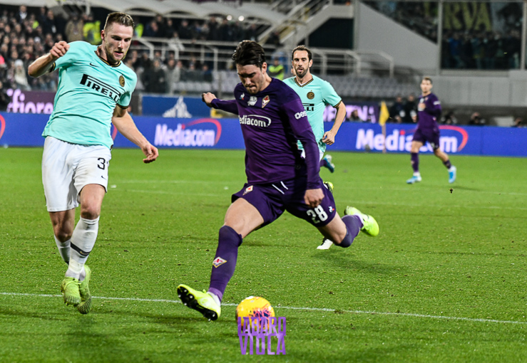 Firenze, stadio Artemio Franchi, 15.12.2019, Fiorentina-Inter, Foto Fiorenzo Sernacchioli. Copyright Labaroviola.com