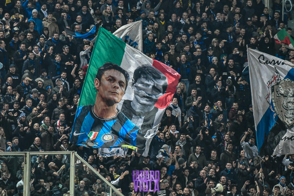 Gol dell'Inter con Candreva. Incomprensione grave della difesa - Firenze, stadio Artemio Franchi, 15.12.2019, Fiorentina-Inter, Foto Fiorenzo Sernacchioli. Copyright Labaroviola.com