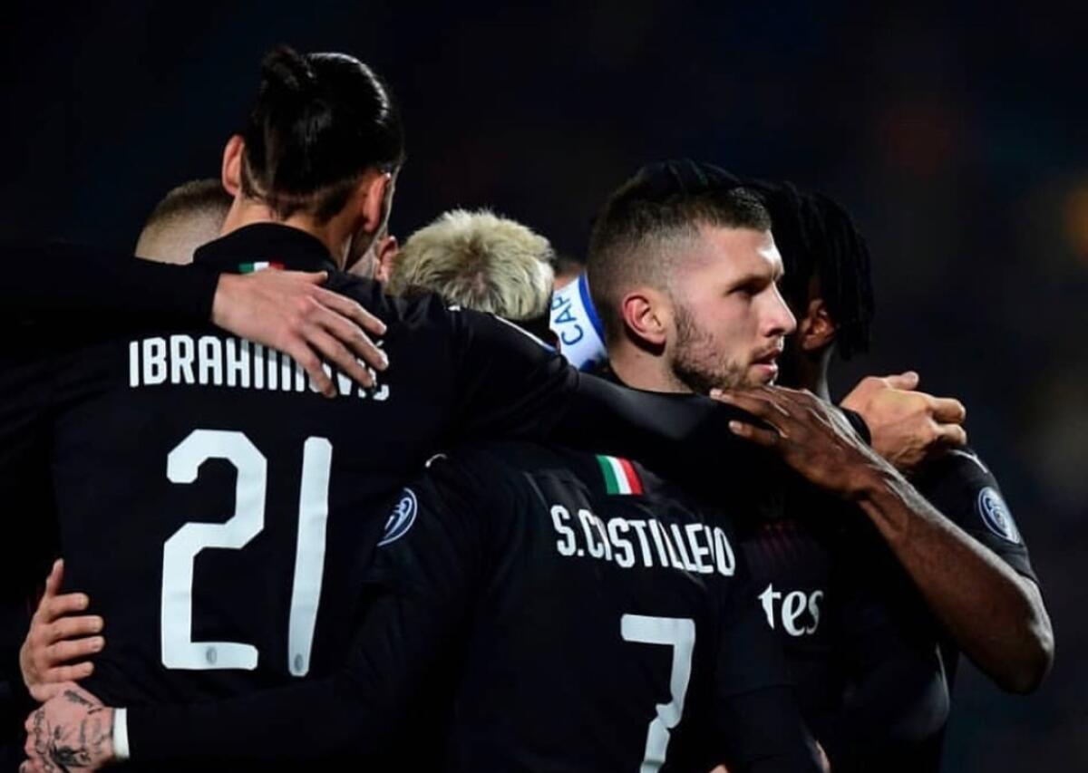 Favore arbitrale (Kjaer non espulso) e Rebic goleador segna ancora. Il Milan vince a Brescia. Il racconto della partita - 