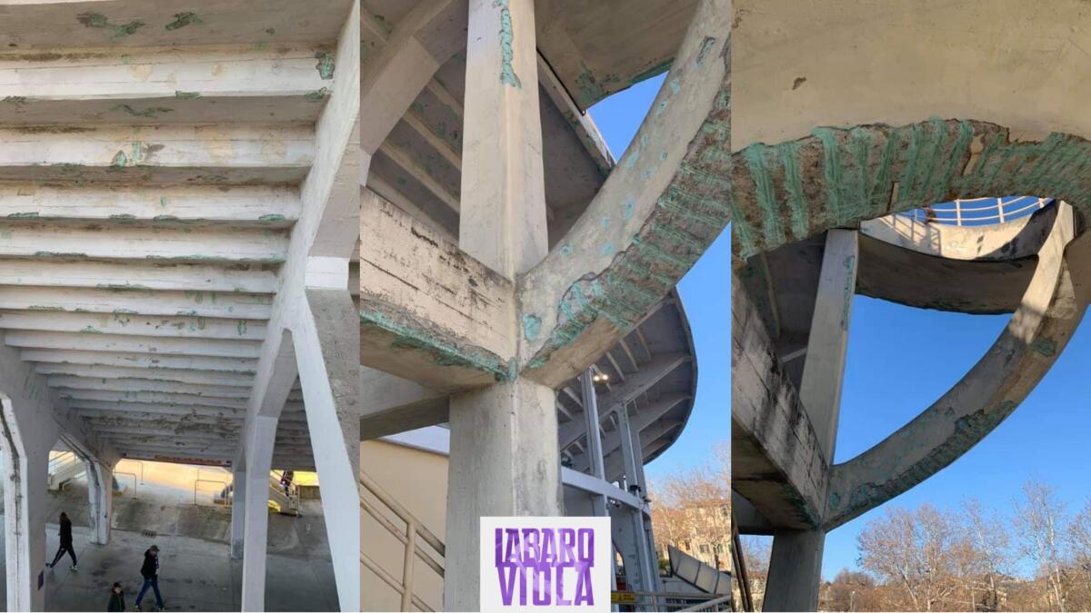 Le condizioni vergognose delle curve dello stadio Franchi, uno stato pietoso. Le immagini imbarazzanti - 