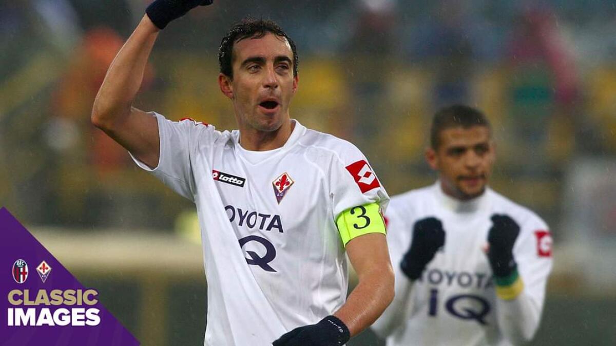 ACF celebra la vittoria al Dall'ara del 2009. Doppio Mutu e Gila fecero esultare i viola - 