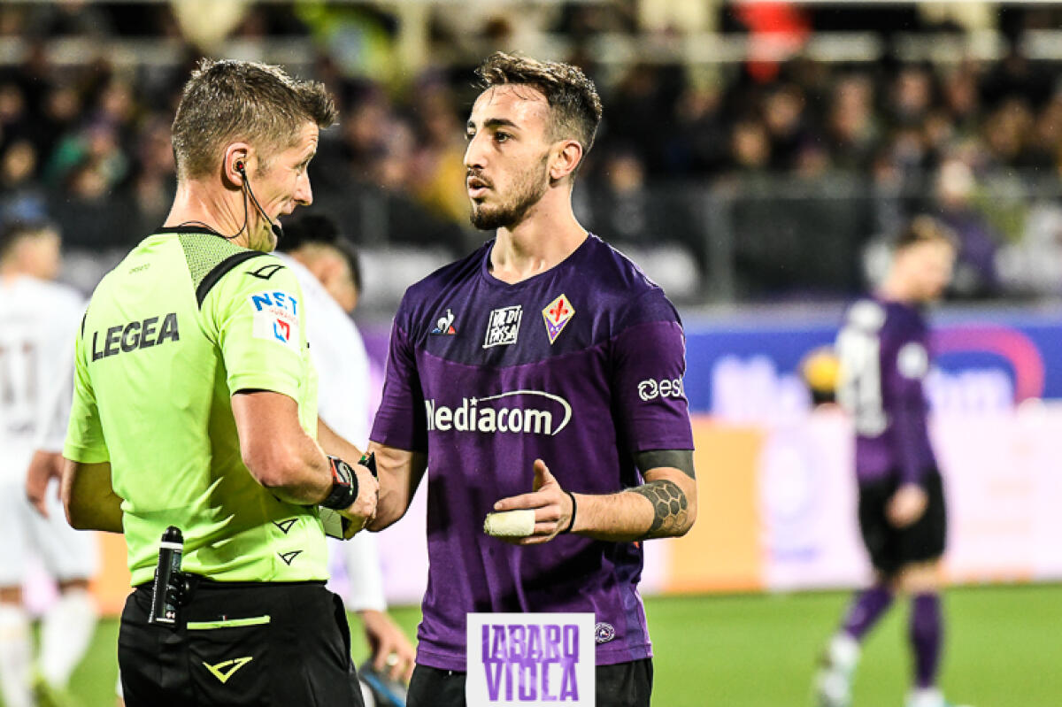 Castrovilli in ospedale per giramenti di testa. Gli aggiornamenti sulle sue condizioni - Firenze, stadio Artemio Franchi, 20.12.2019, Fiorentina-Roma, Foto Fiorenzo Sernacchioli. Copyright Labaroviola.com