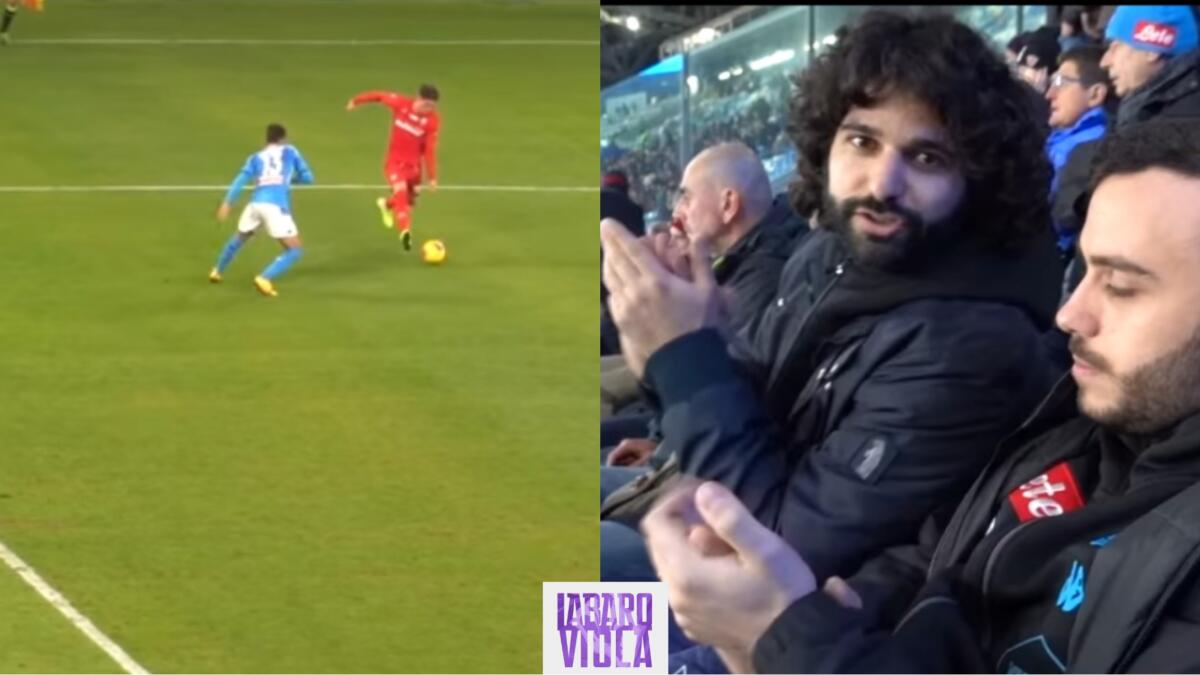 VIDEO, prima insultano Chiesa, poi applaudono Vlahovic. Le reazioni napoletane dopo il raddoppio viola - 