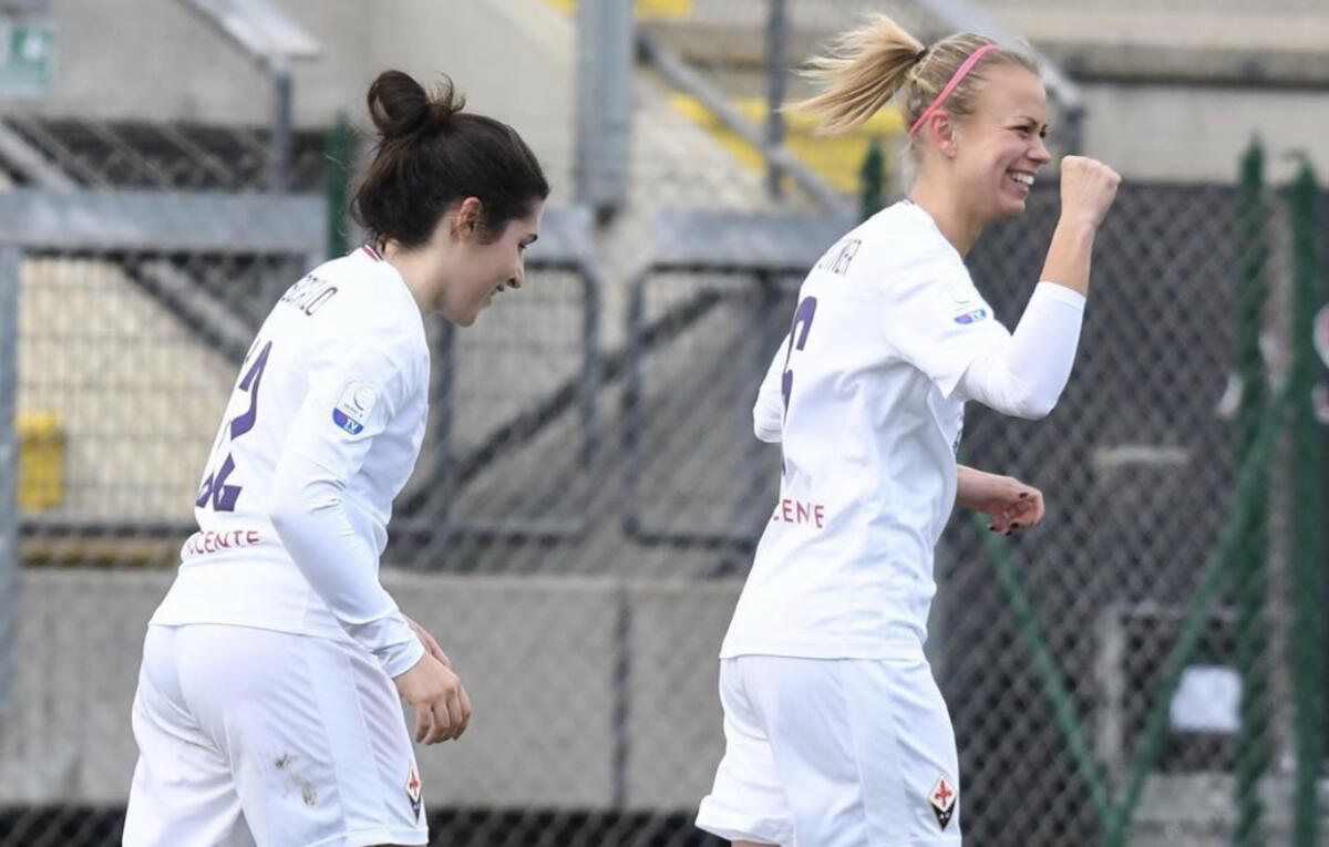 Roma-Fiorentina Women's 2-2. Prima Breitner porta in vantaggio le viola poi Andressa trova il pareggio - 