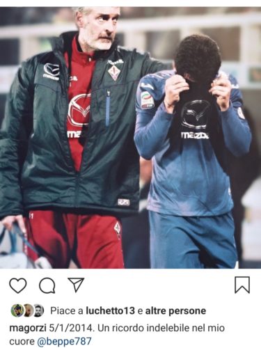 (FOTO)"Un ricordo indelebile.."Così il massaggiatore Fagorzi ricorda l'infortunio di Rossi