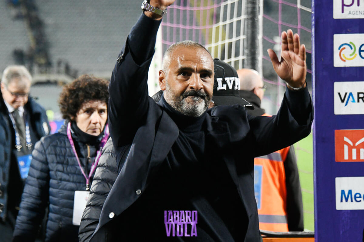 Liverani: "In Italia si prendono decisioni senza senso e logica. Ritorna alla luce il lato oscuro del calcio" - Firenze, stadio A.Franchi, 30.11.2019, Fiorentina-Lecce, foto Fiorenzo Sernacchioli. Copyright Labaroviola.com
