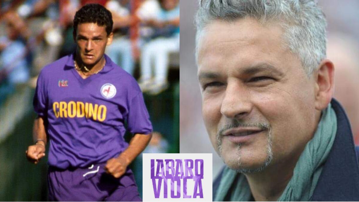 Oggi compie 53 anni Roberto Baggio. Cinque anni indimenticabili in viola di giocate e gol - 