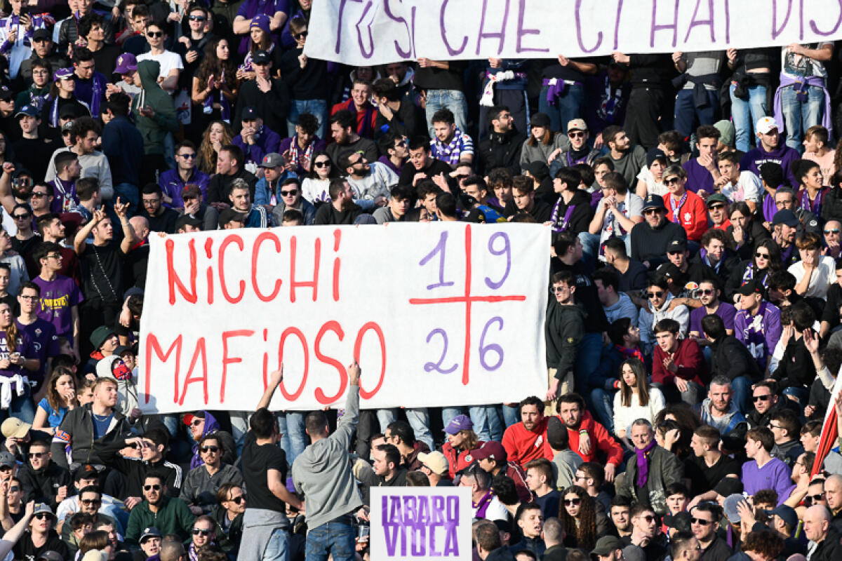 Giudice sportivo ancora pesante sulla Fiorentina: multa per le offese a Nicchi e Gasperini - Firenze, stadio Artemio Franchi, 08.02.2020, Fiorentina-Atalanta, Foto Fiorenzo Sernacchioli. Copyright Labaroviola.com