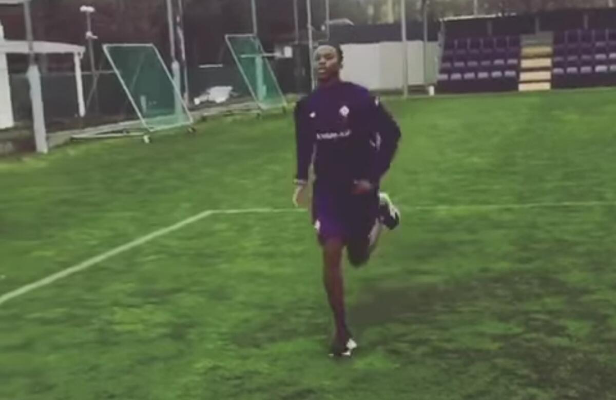 VIDEO, Kouamè tornato a correre al centro sportivo viola. Il suo recupero continua - 