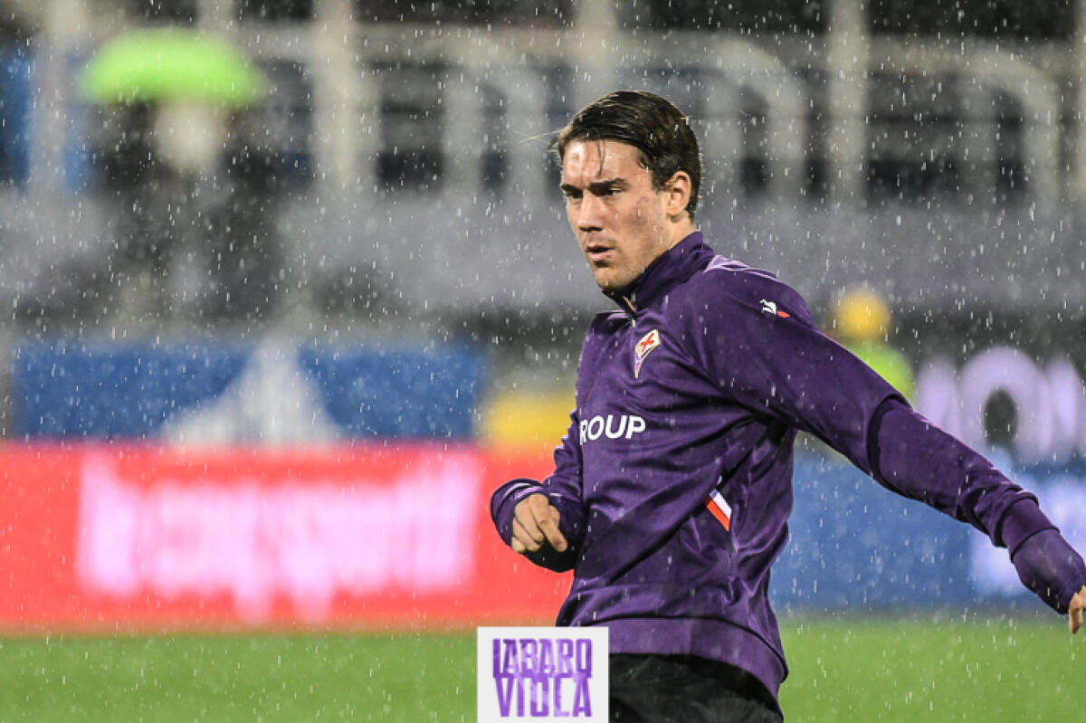 Nazione, Commisso vuole blindare Vlahovic, dirigenti viola al lavoro. Il serbo resta nel mirino della Roma - Firenze, stadio Artemio Franchi, 20.12.2019, Fiorentina-Roma, Foto Fiorenzo Sernacchioli. Copyright Labaroviola.com