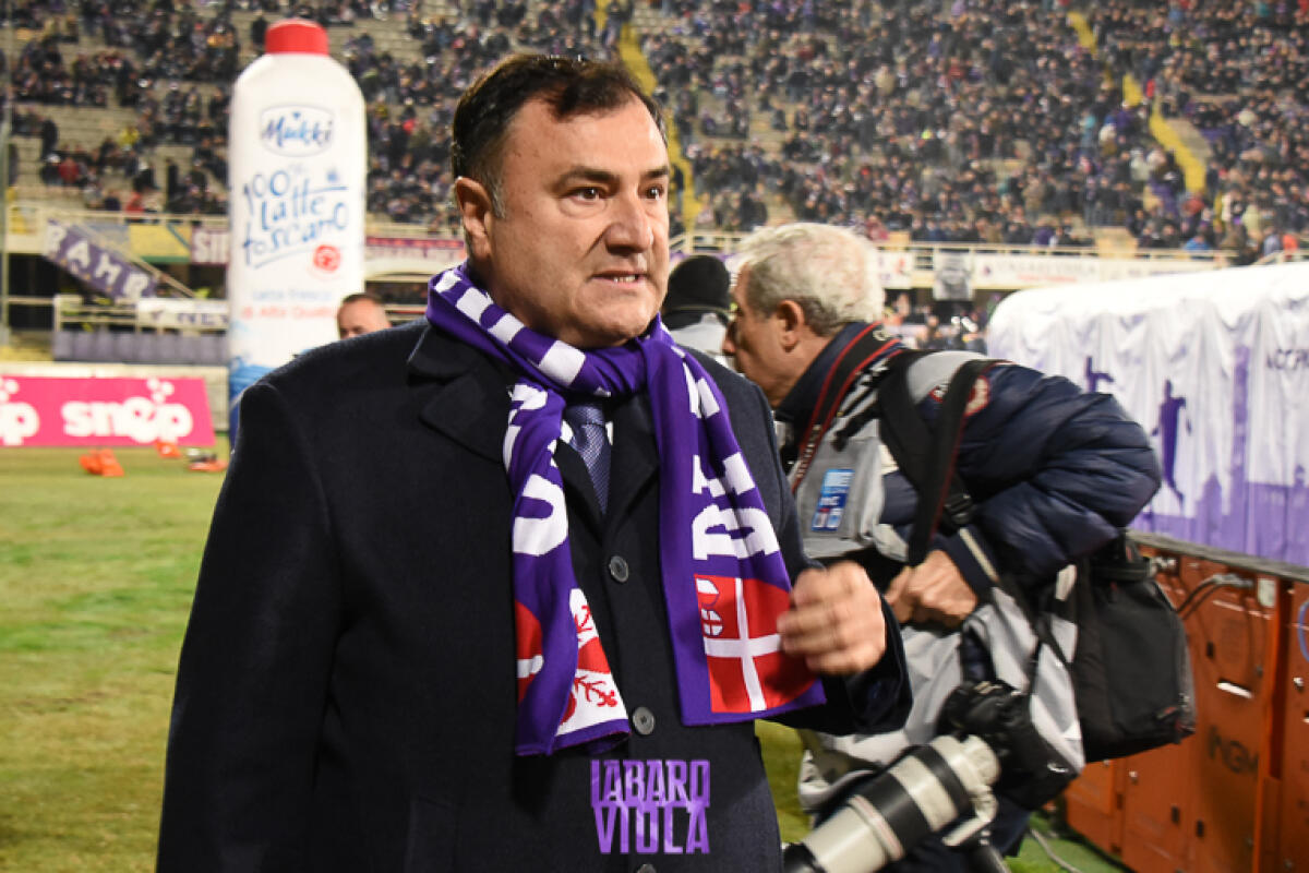 Barone: "Incontro positivo con Gravina. Amrabat? La miglior trattativa, arrivato dopo 4 giorni intensi" - Firenze, stadio A.Franchi, 30.11.2019, Fiorentina-Lecce, foto Fiorenzo Sernacchioli. Copyright Labaroviola.com