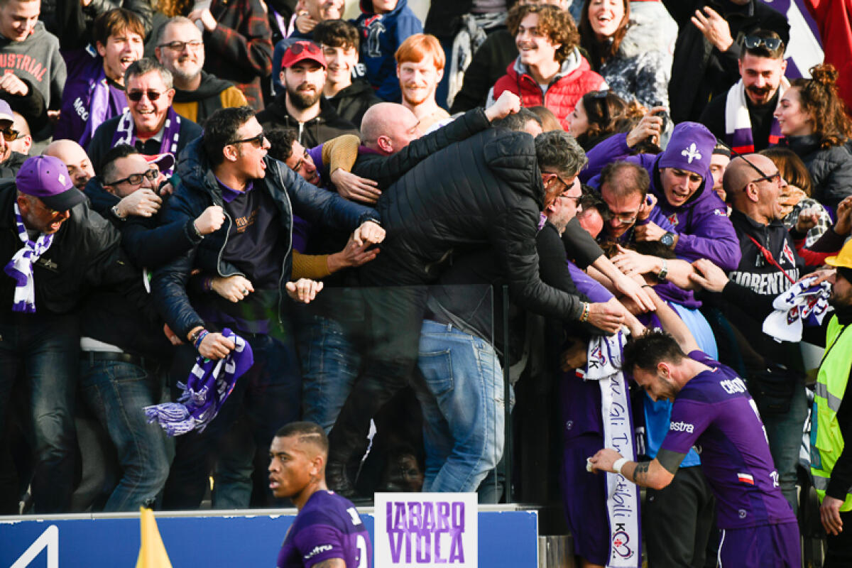 "570mila euro, Famiglia viola andiamo avanti" Aumenta la raccolta fondi della Fiorentina - Firenze, stadio Artemio Franchi, 08.02.2020, Fiorentina-Atalanta, Foto Fiorenzo Sernacchioli. Copyright Labaroviola.com