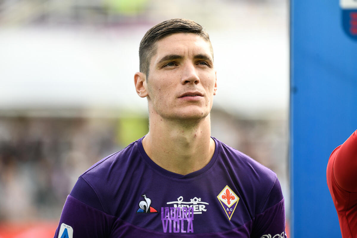 Milenkovic ricorda Astori: "Grazie per tutto e grazie per avermi dato il privilegio di conoscere la tua grandezza umana" - Firenze, stadio A.Franchi, 06.10.2019, Fiorentina-Udinese, foto Fiorenzo Sernacchioli. Copyright Labaroviola.com