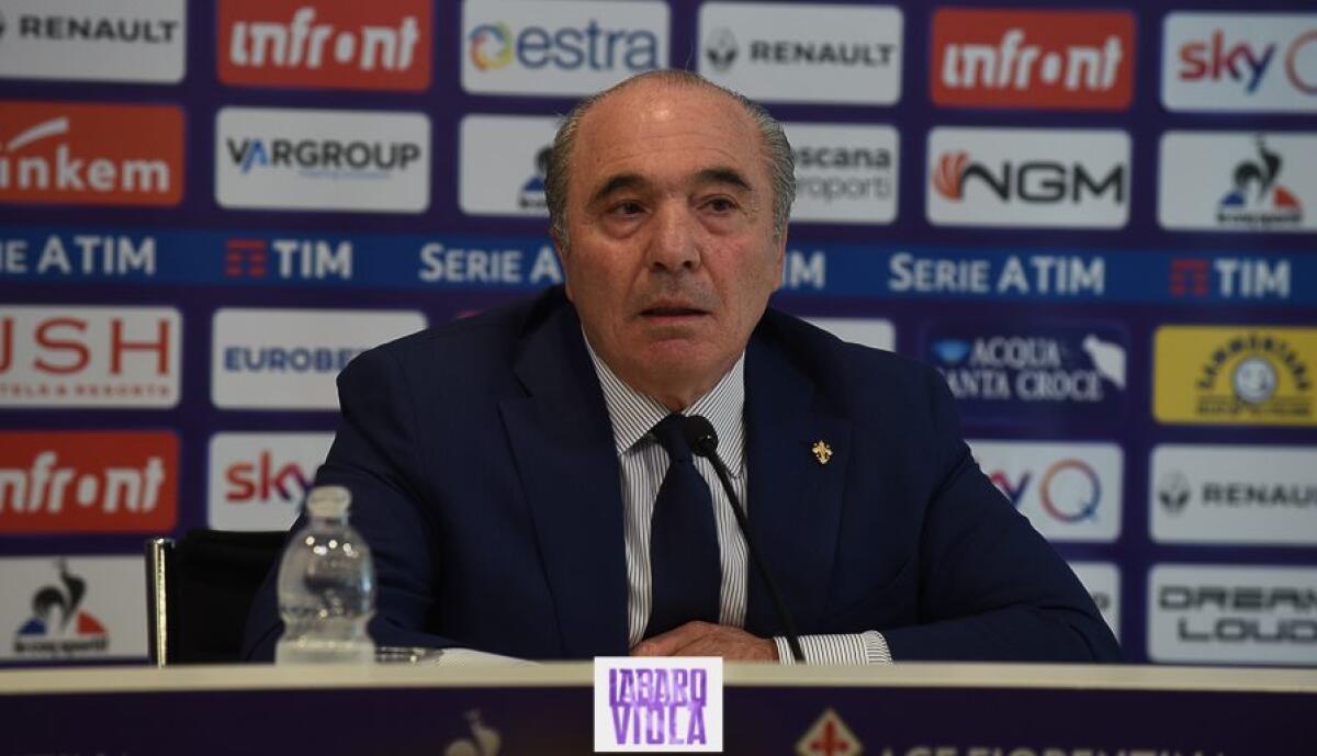 Commisso multato di diecimila euro dalla Procura Federale. Punita anche la società viola - Firenze, stadio Franchi, 06/06/2019, presentazione Rocco B. Commisso, foto Fiorenzo Sernacchioli. Copyright Labaroviola.com