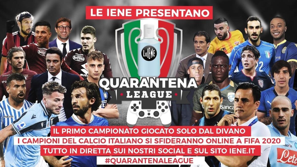 Le Iene organizzano la Quarantena League: a Fifa 20 si sfideranno tanti giocatori: Chiesa, Vlahovic e l'ex Cerci presenti - 