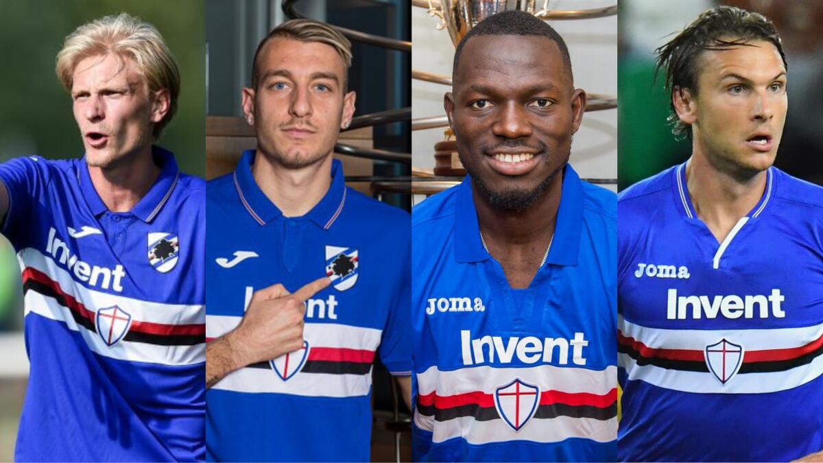 Oltre Gabbiadini anche Ekdal, La Gumina, Colley e Thorsby positivi al Coronavirus. Il comunicato della Sampdoria - 