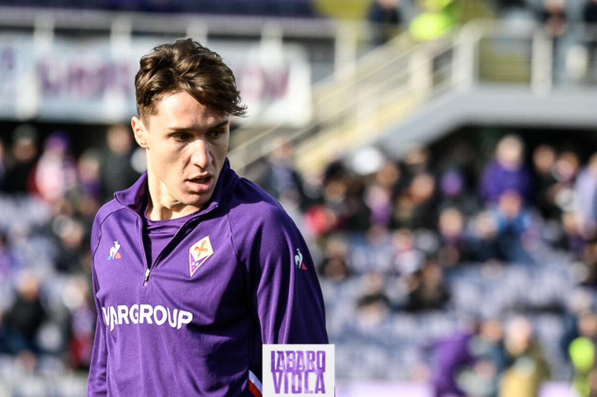 Chiesa, il rinnovo non è mai stato così vicino. Può promettere di restare un altro anno - Firenze, stadio Artemio Franchi, 08.02.2020, Fiorentina-Atalanta, Foto Fiorenzo Sernacchioli. Copyright Labaroviola.com