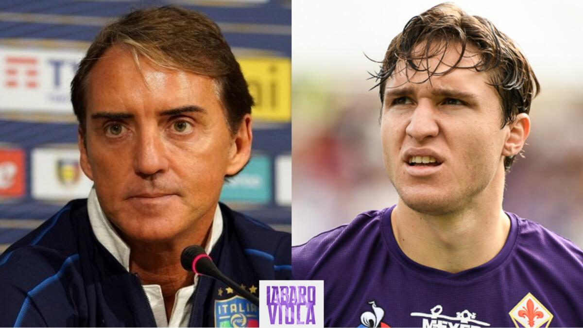 Mancini: "Ho detto al papà di Chiesa che Federico deve giocare con entusiasmo, perché fa un lavoro bellissimo" - 