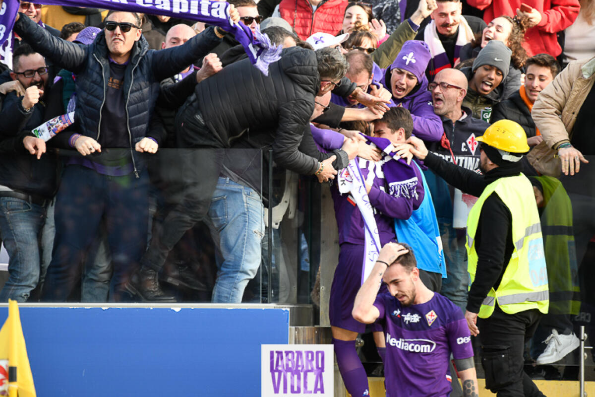 Chiesa: "Mi manca l'abbraccio con i tifosi viola. Europeo 2021? Sarò più maturo. Commisso e Barone..." - Firenze, stadio Artemio Franchi, 08.02.2020, Fiorentina-Atalanta, Foto Fiorenzo Sernacchioli. Copyright Labaroviola.com