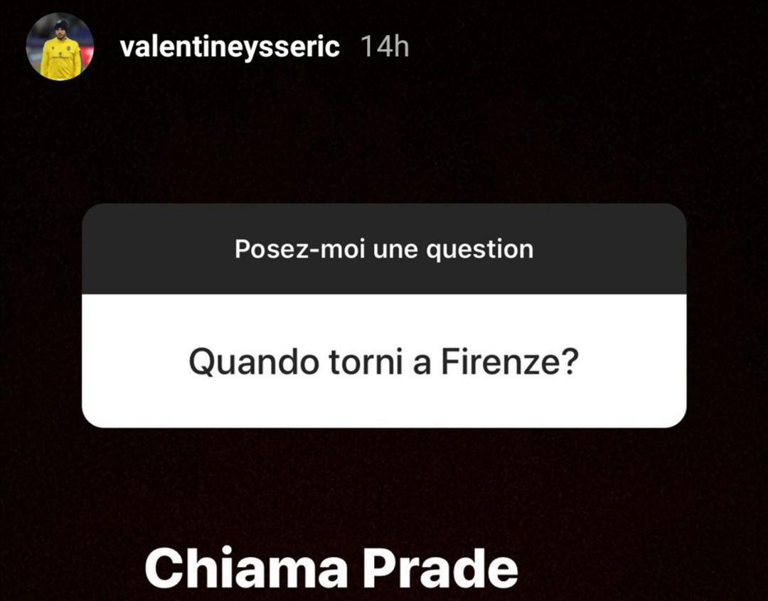Simpatico siparietto di Eysseric con un tifoso viola: "Quando torni a Firenze? Chiama Pradè"