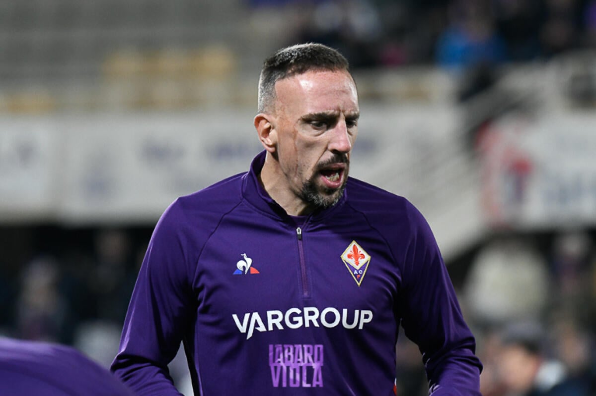 Campioni di Serie A in giro per il mondo: Ribery è in Germania già da prima dello scoppio del Coronavirus - Firenze, stadio A.Franchi, 30.11.2019, Fiorentina-Lecce, foto Fiorenzo Sernacchioli. Copyright Labaroviola.com